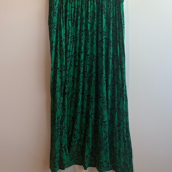 Boden Rosanna Jersey Midi Tea Dress In Green Tambourine Ottomi Size 12R - Picture 5 of 12